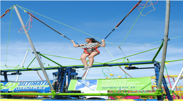 Products/thumbs/tiny 800 356 Bungee2 Large - Bungee Trampoline (800x356), Png Download