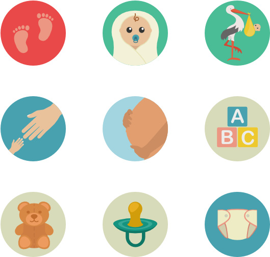 Babycare & Pregnancy - Pregnancy Icon Png (600x564), Png Download