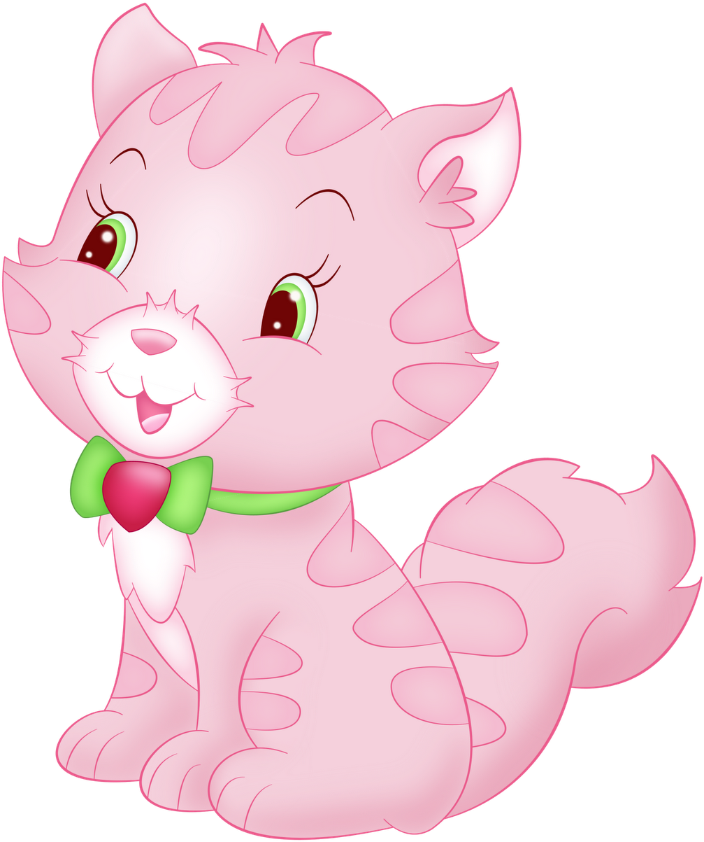 Blog Layout, Strawberry Shortcake, Baby Cards, Baby - Strawberry Shortcake Cartoon Cat (1422x1600), Png Download