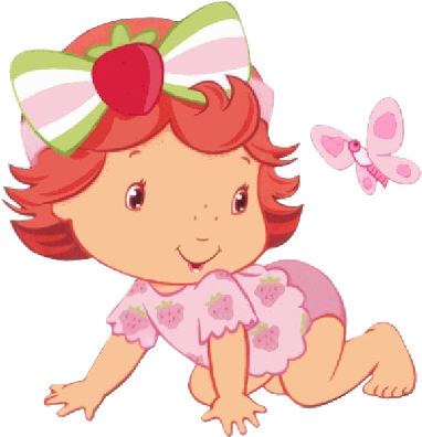 Strawberry Shortcake Baby Images - Baby Strawberry Shortcake Png (400x400), Png Download