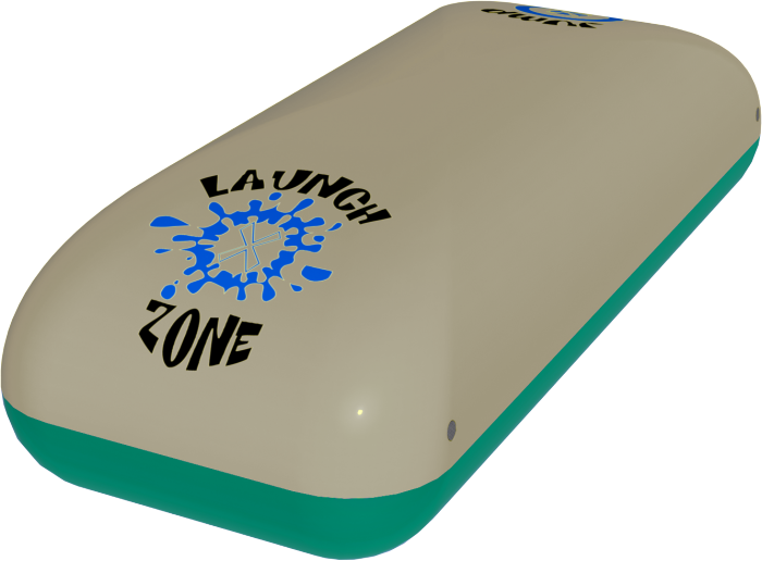 Aqua Launch Northwood's Water Trampoline Attachment - Rave Aqua Launch (700x516), Png Download