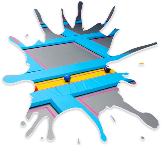 Dodgeball Clipart Trampoline - Mancha De Sangre Dibujo (612x501), Png Download