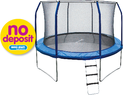 12ft Xtreme Flyer Combo Trampoline - New Zealand (480x320), Png Download