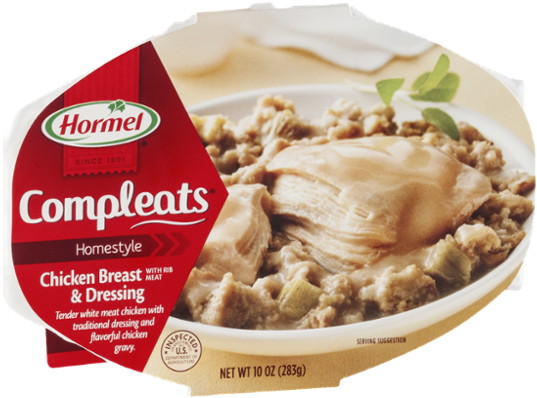 Hormel Compleats, Roast Beef & Mash Potatoes - (600x600), Png Download