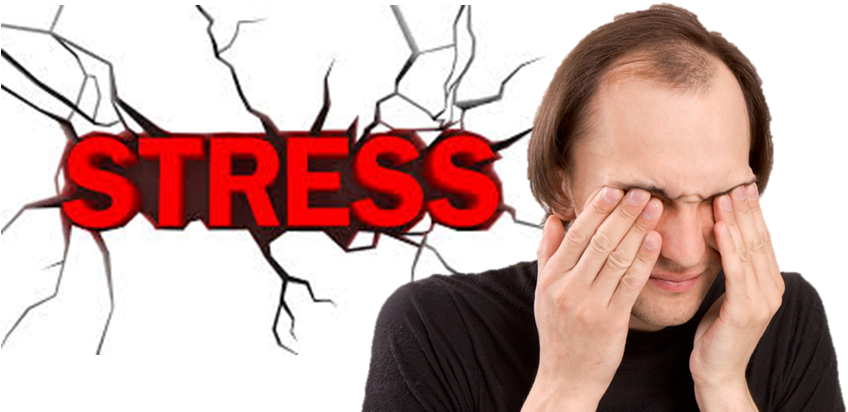 Mental Stress And Strain (855x419), Png Download