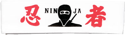 Ninja Mask Headband - Tiger Claw Headband - Ninja With Mask Headband (400x400), Png Download