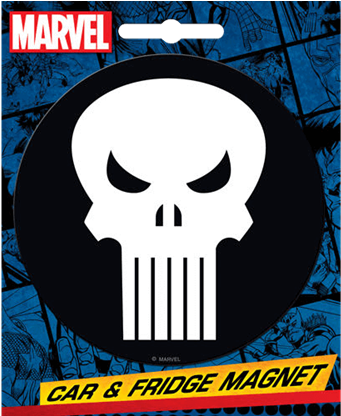 Punisher Emblem Magnet - Under Armour Punisher Logo (415x415), Png Download
