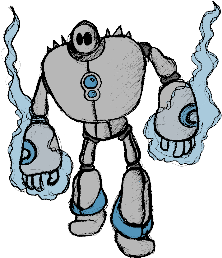 Golem Col - Clip Art (768x896), Png Download