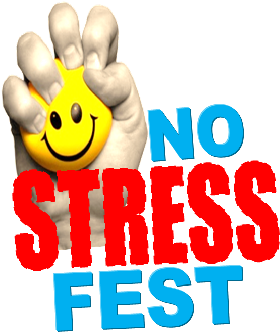 No Stress Fest Logo - No Stress Transparent (585x675), Png Download