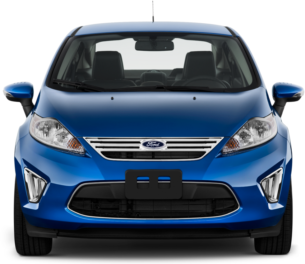 11 - - 2012 Ford Fiesta Front (1360x903), Png Download