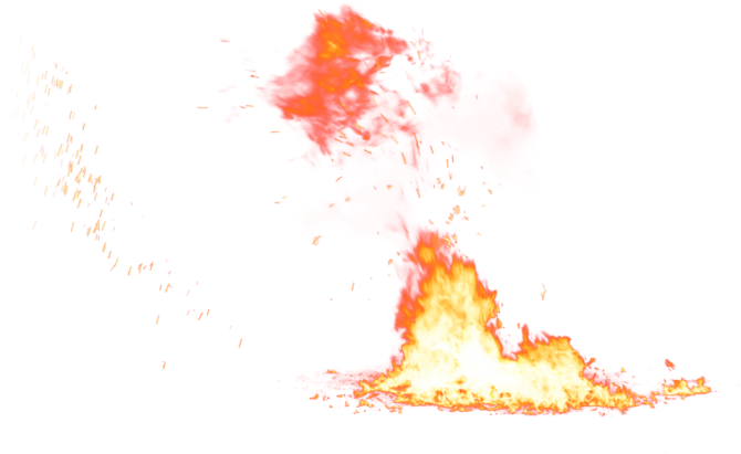 Free Png Small Fire On The Ground Png Images Transparent - Fire On Ground Png (850x479), Png Download