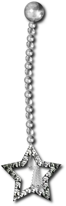 Star Earring Png By Jssanda On Deviantart - Earring Transparent (472x879), Png Download