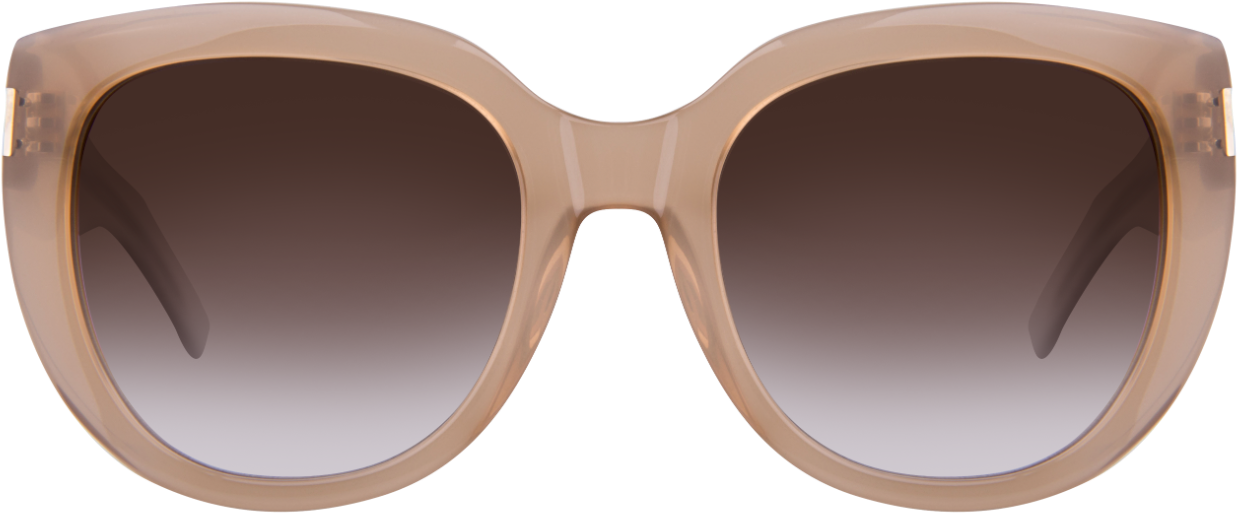 Yves Saint Laurent Sl 16 Oe5/0d Sunglasses - Yves Saint Laurent Sl 16 Oe5/0d Sunglasses, Brown (1300x731), Png Download