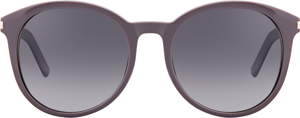 Yves Saint Laurent Classic 6 I1d/vk Sunglasses - Victoria Beckham Loop Round Sunglasses (1300x731), Png Download