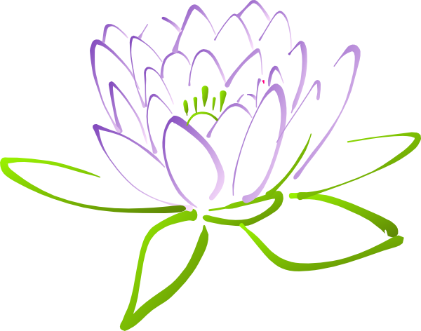 Lotus Clip Art - Clipart Lotus Flower (600x472), Png Download