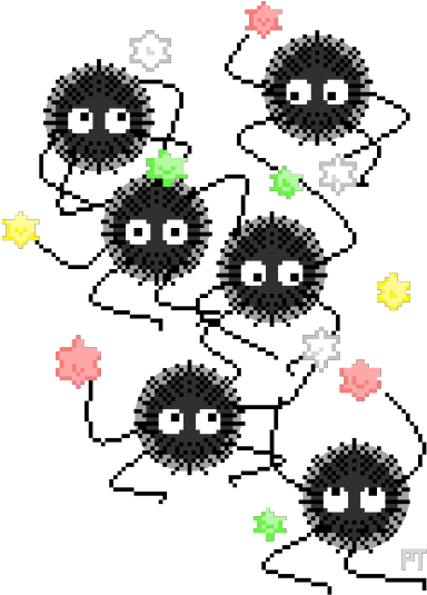 Spirited Away Sprites Tumblr - Spirited Away Tumblr Transparent (500x575), Png Download