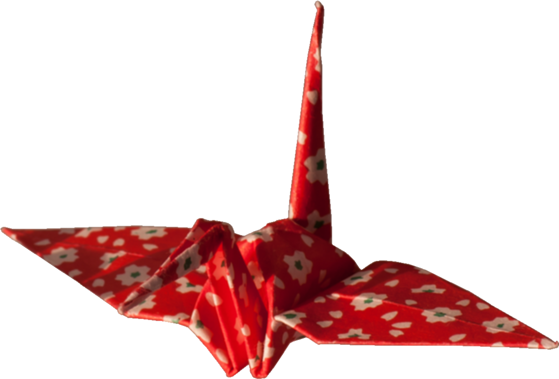 Laitche Origami Cranes - Origami Crane Image Png (1192x824), Png Download