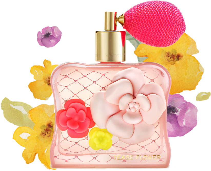 Nước Hoa Victoria S Secret Tease Flower Edp Thegioisonmoi - Victoria's Secret Tease Flower (822x702), Png Download