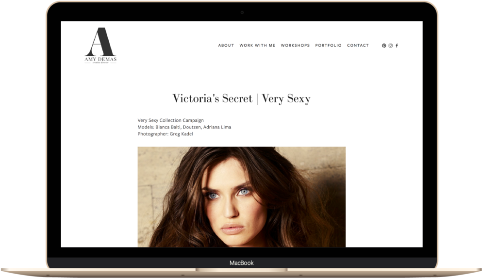 Victoria's Secret Portfolio Piece For Amy Demas (1000x579), Png Download
