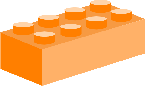 Clip Arts Related To - Lego Block Clipart (600x358), Png Download