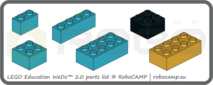 The Next Compartment Contains Classic Bricks - Lego 45300 Education Wedo 2.0 Core Set (900x360), Png Download