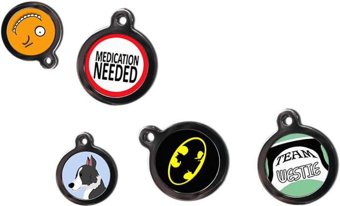 Make A Statement - Team Shiba Inu Pet Tag (981x457), Png Download