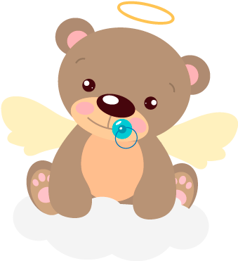 Separadores Bautizo Niña (374x413), Png Download