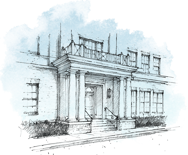 Easy Access To Downtown Raleigh And Rdu International - Sketch (649x534), Png Download