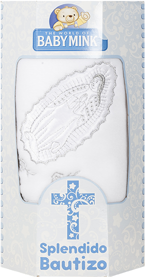 The Virgen Mary Blanket - Baby Mink (353x583), Png Download