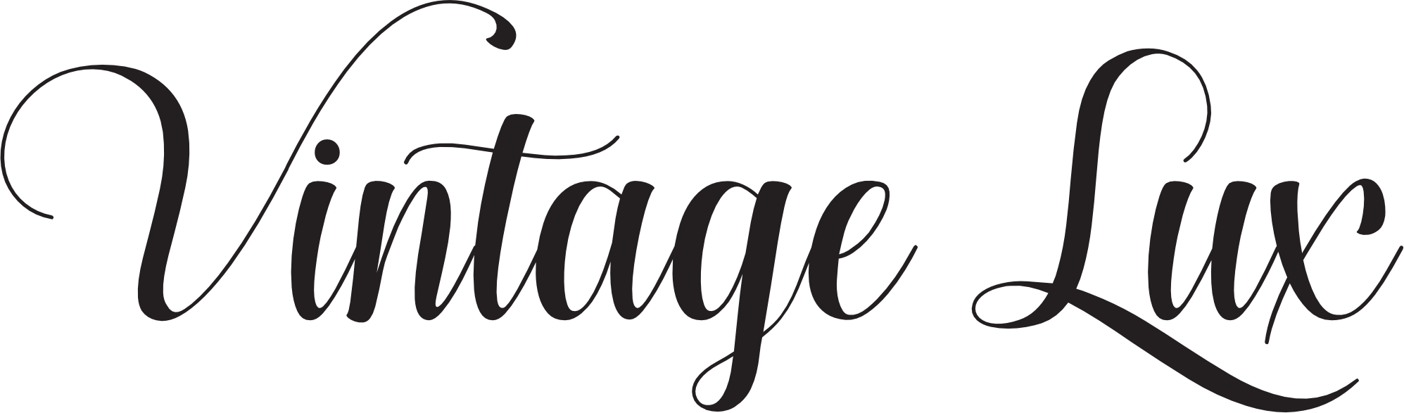 Vintage Lux - Mrs. (1995x587), Png Download