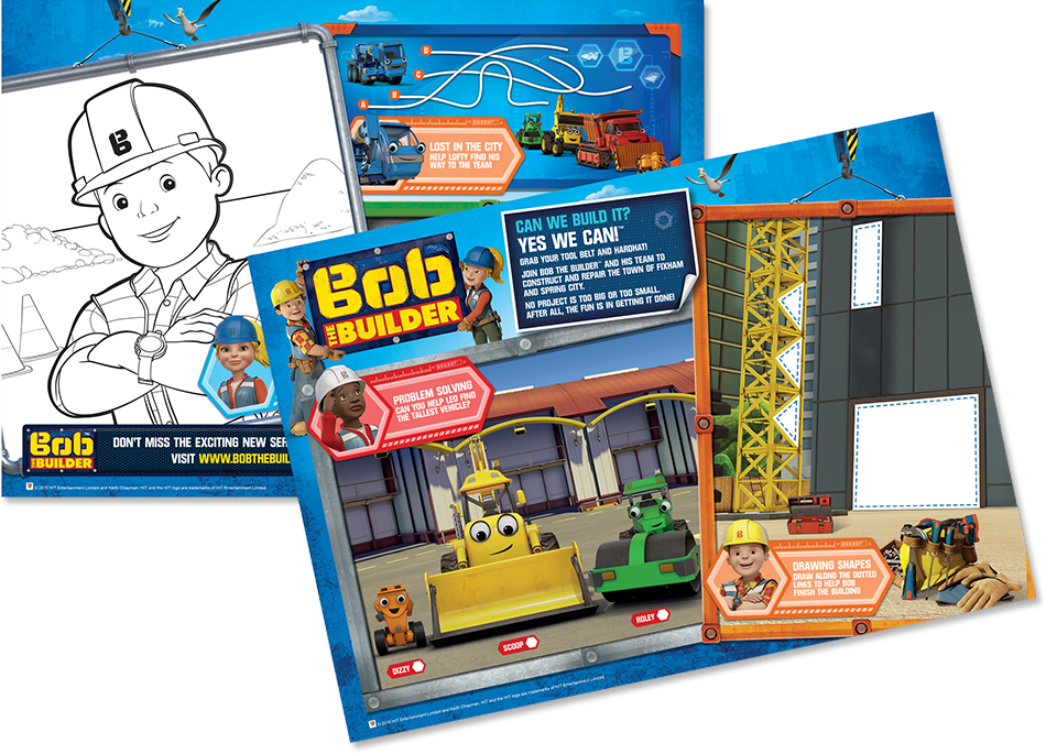 Bob The Builder: All About Scoop! [book] (950x685), Png Download