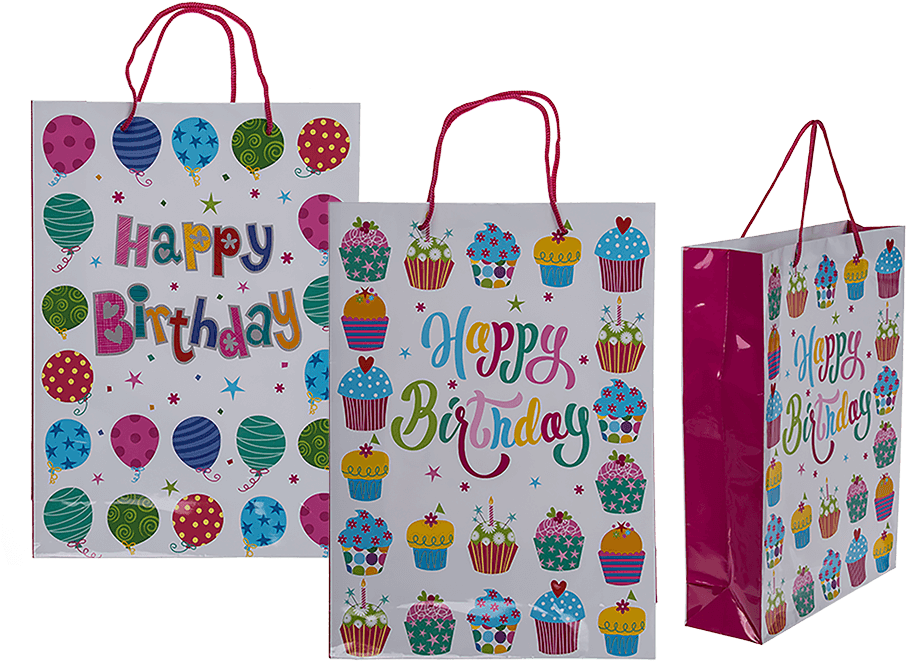 Bolsas De Regalo De Papelería (945x709), Png Download