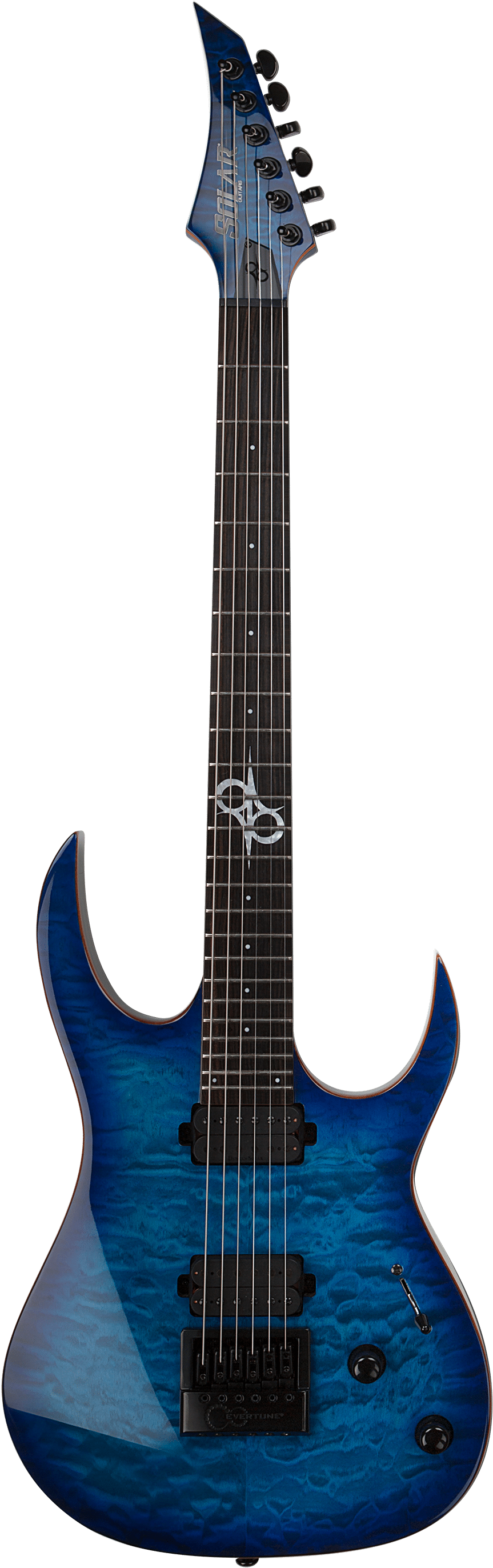 Type S - Washburn Parallaxe Solar 6 String (1217x3000), Png Download