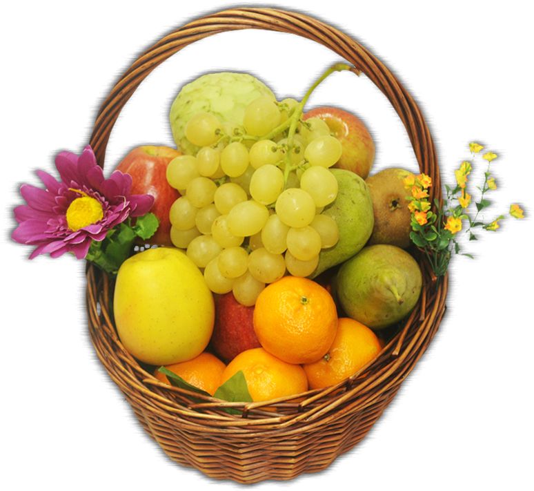 Cesta De Frutas Png - Cesta Con Frutas Png (780x780), Png Download