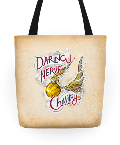 Golden Snitch Tote Tote - Feminism (484x484), Png Download