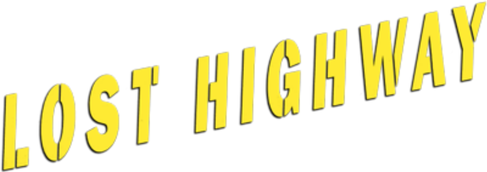 Lost Highway Movie Logo - Lost Highway Logo Png (1920x744), Png Download