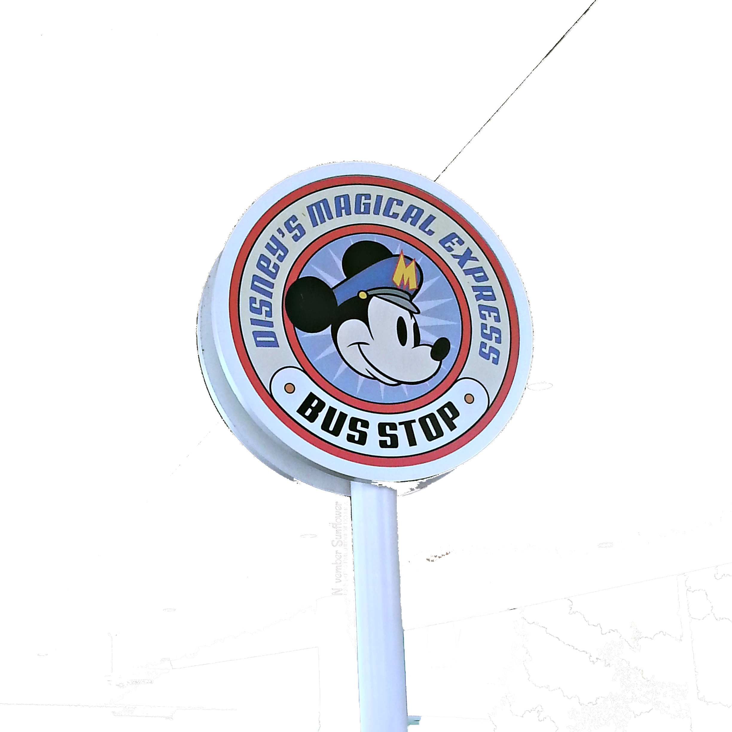 Disney Pop Century Magical Express Bus Stop - Disney's Magical Express (2448x2448), Png Download