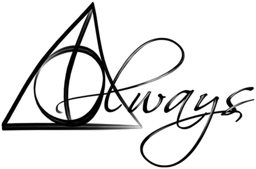 Graphics For Transparent Harry Potter Graphics - Harry Potter Always Transparent (610x344), Png Download