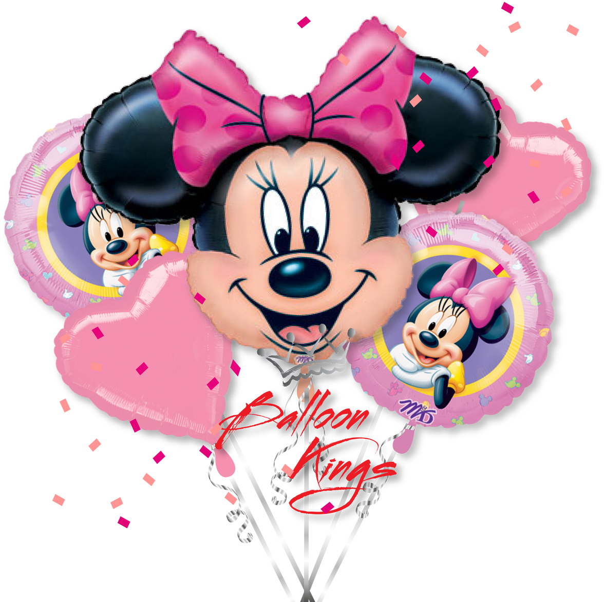 Minnie Mouse Transparent Png - Happy 2nd Birthday Images Girl (1280x1280), Png Download