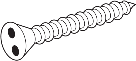 Security Head Screws - Screws Clipart Png (480x252), Png Download