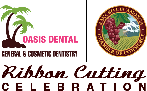 Oasis Dental Ribbon Cutting Rancho Cucamonga Chamber - Oasis Dental (500x300), Png Download