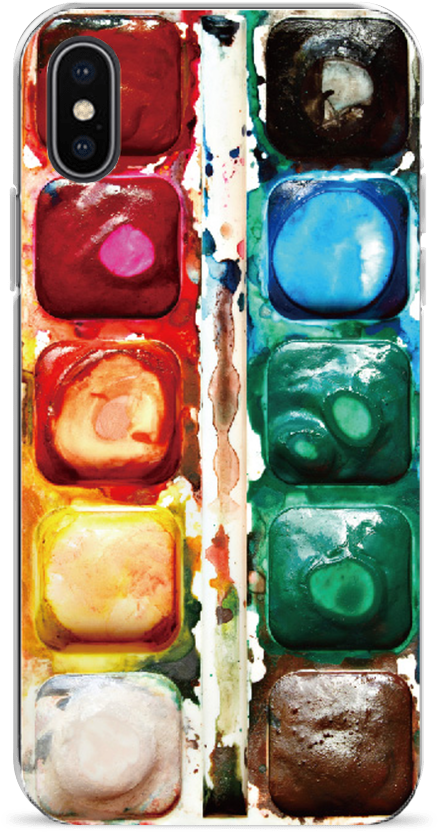 Watercolor Paint Palette Case - Watercolor Set Phone Case (1000x1000), Png Download