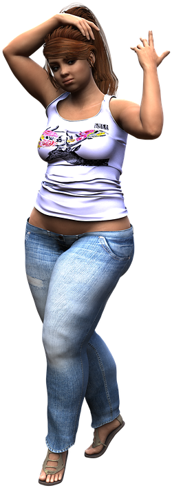Plus-size, Girl, Woman, Sensual, Sexy, Lady, Seductive - Sexes Woman (606x720), Png Download