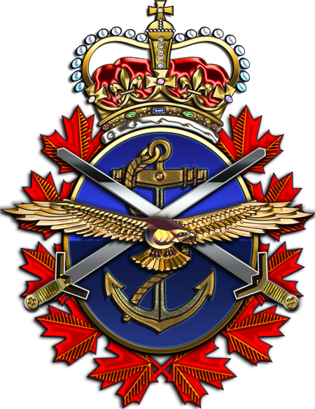 Picture Royalty Free Library Tank Free On - Canadian Armed Forces Logo (450x584), Png Download