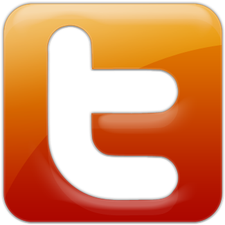 Facebook Twitter Instagram Linkedin - Facebook Twitter Logo Orange (420x420), Png Download