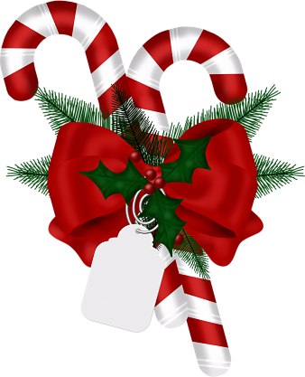 Julegodter054 - Simbolos Do Natal Bengala (338x417), Png Download