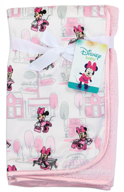 Disney Minnie Mouse Hooded Towel Making Wishes Print (800x800), Png Download