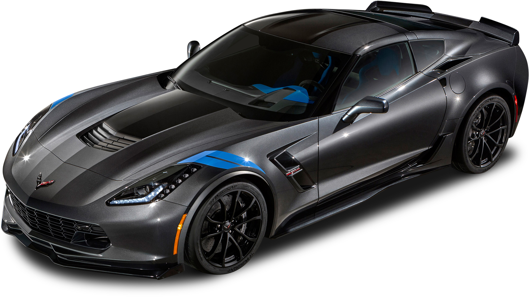 Z06 Corvette Stingray 2018 (1850x1077), Png Download