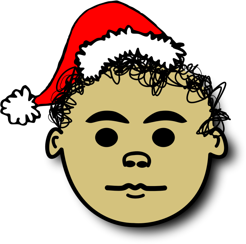 Free Download Santa Hat Clipart Santa Claus Clip Art - Random Quiz (800x800), Png Download