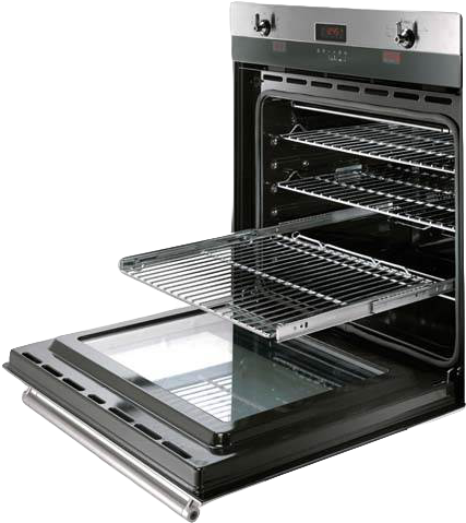 Smeg 30-inch Wall Oven - Smeg Sf109 Linea Multifunction Single Oven (441x500), Png Download